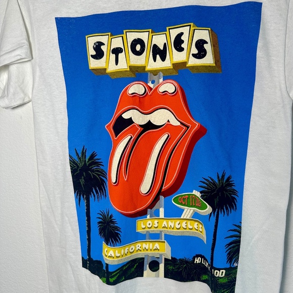 Rolling Stones 2021 Tour Los Angeles Concert Graphic T Shirt - Small - NWOT - Picture 3 of 7